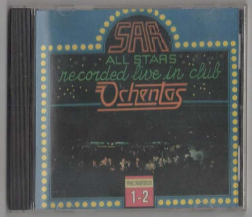 Sar All Stars Recorded Live. Ochentas. Cd Usado. Qqp. Ag.