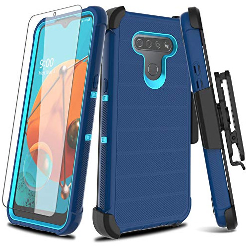 Funda Leptech Para LG K51, Para LG Q51 Funda Con Soft Tpu Pr