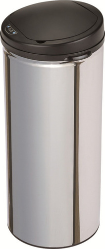 Imagen 2 de 10 de Cesto Residuos Tacho Basura Sensor Automático 40 L Acero Mio