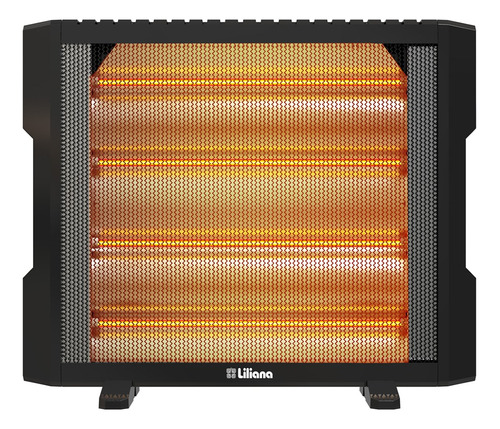 Calefactor Infrarrojo 2200w Liliana - Infractec - Negro 3c