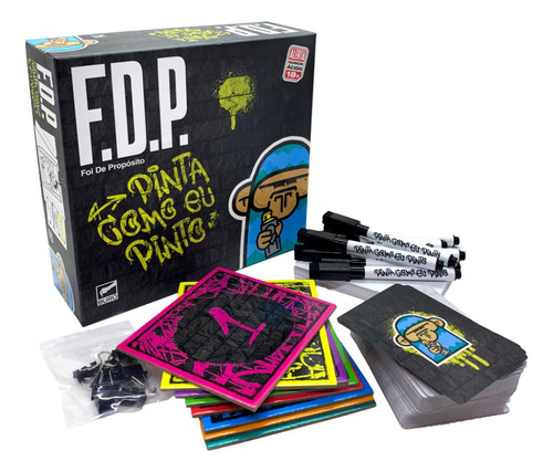 Fdp Pinta Como Eu Pinto - Jogo Cartas