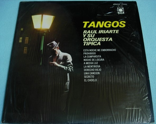 Tangos -raúl Iriarte Y Su Orquesta- Disco Lp, Vinyl, Acetato