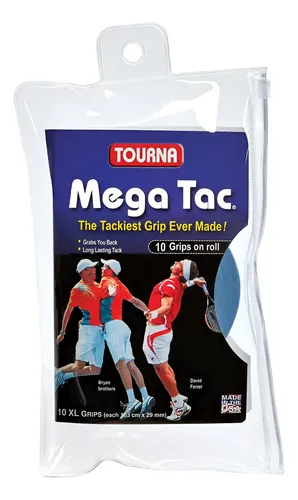 Overgrip Tourna Mega Tac 10un Azul Azul