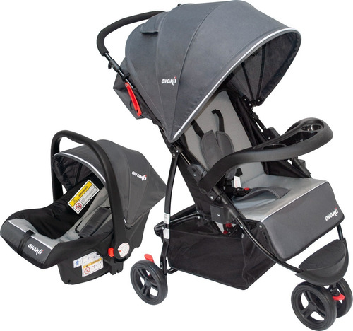 Coche Jogger Avanti Travel System 3 Ruedas Defender Huevito