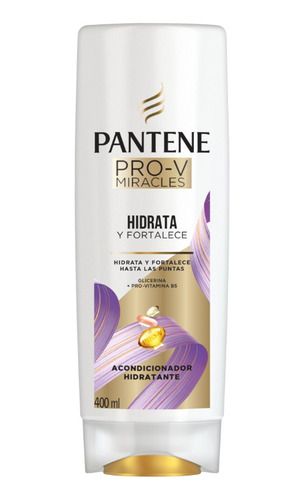 Pantene Pro-v Miracles Acondicionador Hidrata Y For X 400 Ml