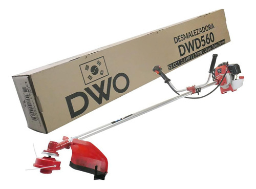 Desmalezadora Dwo Para Cesped 2.6hp 52cc 2 Tiempos Dwd560