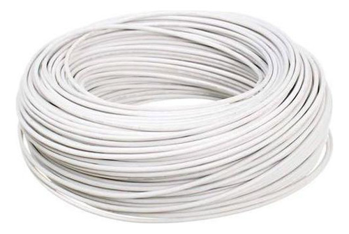 Fio Cabo Flexível 1,5mm Branco - 50 Metros