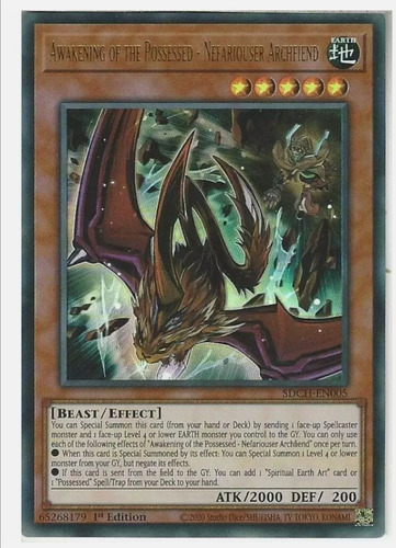 Yugioh! Awakening Of The Possessed - Nefariouser Archfiend