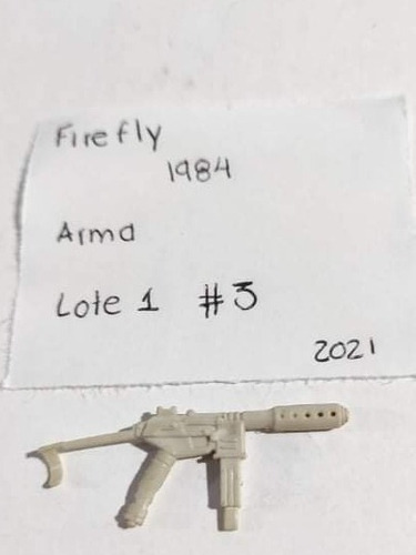 Gi-joe Vintage Firefly Arma Blanca 1984 #3