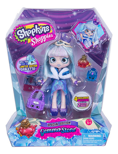 Muñeca Shopkins Shoppies En Piedra Preciosa.