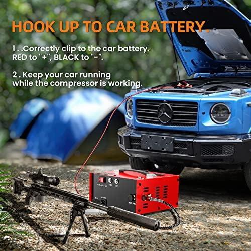 Gx Pump Cs1-i Compresor De Aire Pcp Con Adaptador De Corrien