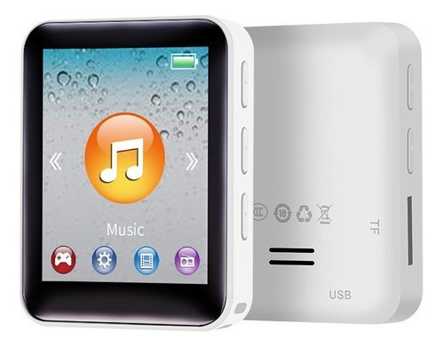 Reproductor Mp3 16gb Metal Radio Musicas Altoparlante F