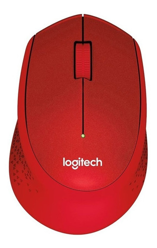 Mouse Logitech Inalambrico Ergonomico M280 - Rojo