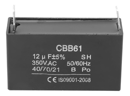 Condensador De Arranque Del Generador Cbb61 350vac 12uf