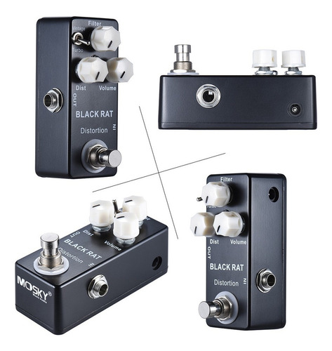 Hy. Mini Pedal De Guitarra Distorção