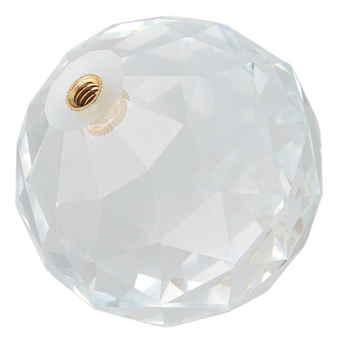 * Bola De Prisma De Cristal Transparente De 60 Mm De Corte