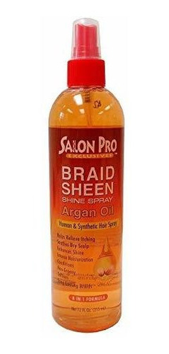 Fijador, Aerosol Para Cab Aerosoles - Salon Pro Braid Sheen 