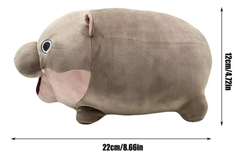 Sldd Juguete De Peluche De Hipopótamo Muñeca De Hipopótamo