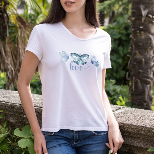 Camiseta Dama #1 -coleccion Love Nature 