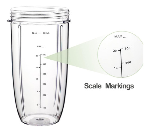 Copas De Reemplazo Para Nutribullet Blender N, Nbr-0601, Nb,