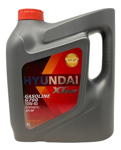Aceite Hyundai Xteer Gasolina 10w40 4 Litros