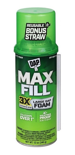 Espuma Aislante Expansible Poliuretano Max Fill 500ml 10