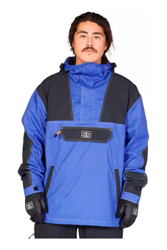 Campera Dc Snowboard Dc-43 Anorak Hombre Impermeable 10k