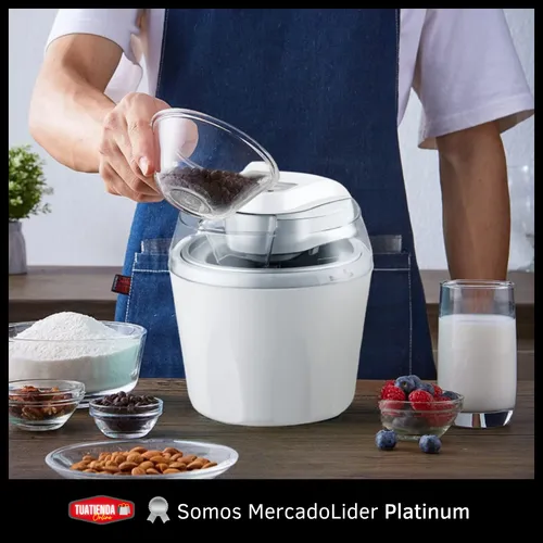 Fábrica De Helados Caseros Máquina Para Helados 1,5 Litros