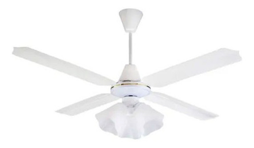 Imagen 1 de 4 de Ventilador De Techo Axel 4 Palas De Chapa Araña 3 Luces