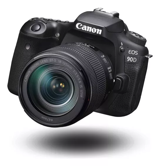 Canon Eos Kit 90d + Lente 18-135mm Reflex Profesional Hd 4k