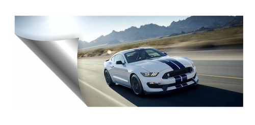 Adesivo Parede Painel Sala Quarto Carro Shelby Mustang Ford