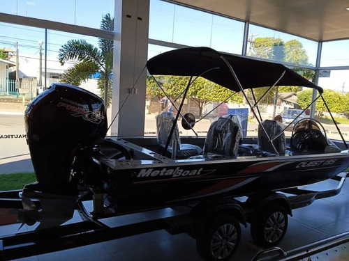 Lancha Metalboat Quest 195 Mercury 115 Reboque 2 Eixo