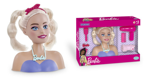 Barbie Busto Maquiagem Head Brush Com Acessorios - Mattel