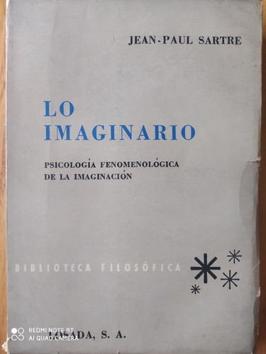 Lo Imaginario - Jean Paul Sartre