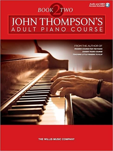 Book: John Thompsons Adult Piano Course - Book 2: Audio Acce