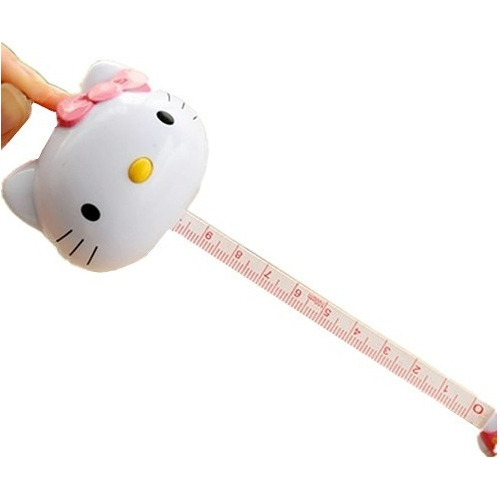 Cinta Métrica Retráctil Automática Hello Kitty Mini 1 Metro