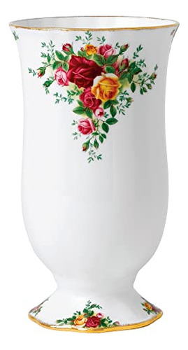 Old Country Roses Large Vase, 8.7-inch