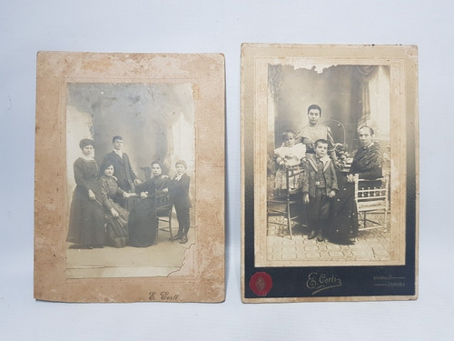 Imagen 8 de 8 de Antiguas Fotos De Estudio Siglo Xix 1900 Familias Mag 57429