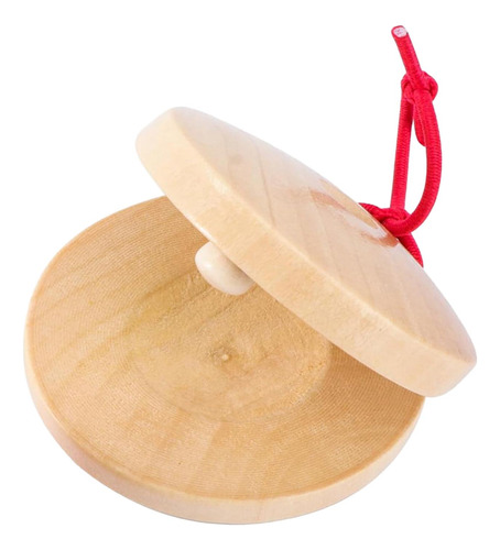 Castañuela De Madera Para Niños, Instrumento Musical De