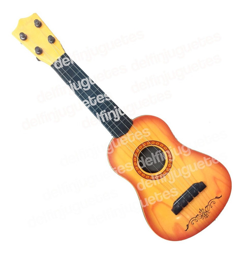 Mini Ukelele Guitarra Juguete Plástico Cuerdas Metal