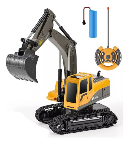 Excavadora 1/24 Rc Excavadora De Control Remoto De 2.4 Ghz