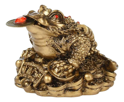 Estatua De Rana De Dinero Feng Shui, Rana De Riqueza