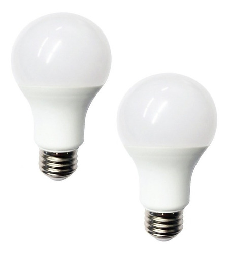 Lampara Led Foco Bulbo Led 9w = 60w E27 220v Frio Calido X10