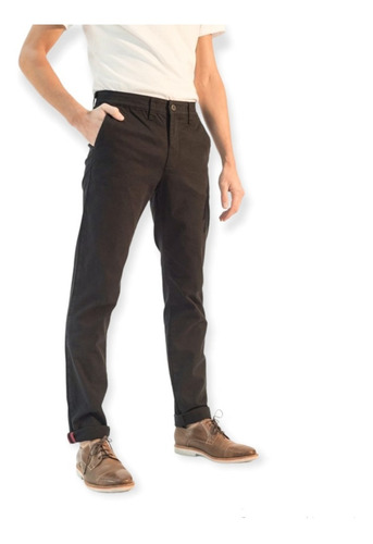 Pantalon Gabardina Chino Con Elastano | Bravo Jeans (16091)