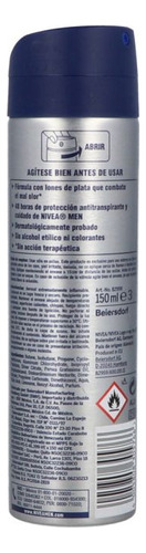 Desodorante Nivea Silver Protect Men Frasco Con 150 Ml