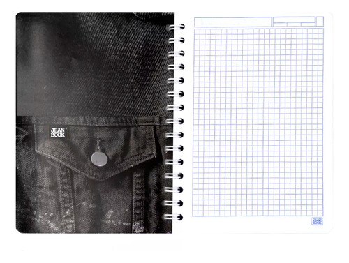 Cuaderno Frances Norma Jean Book 100 Hojas Cuadro 5mm Pieza