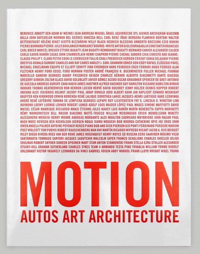 Libro Motion. Autos, Art, Architecture