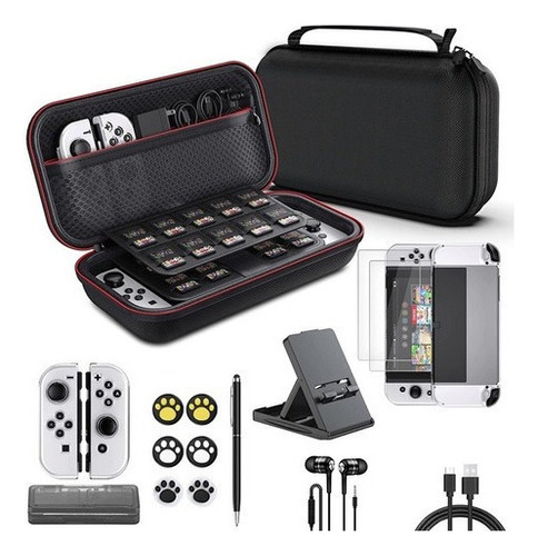 Kit De Accesorios Para Nintendo Switch Oled 17 En 1