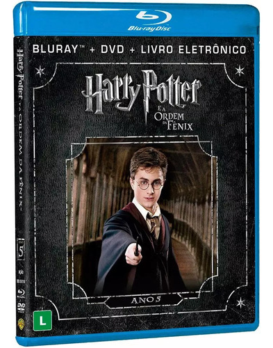 Blu-ray + Dvd Harry Potter E A Ordem Da Fênix