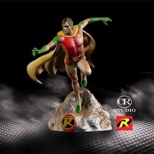 Archivo Stl Impresión 3d - Dc Classic Robin Diorama